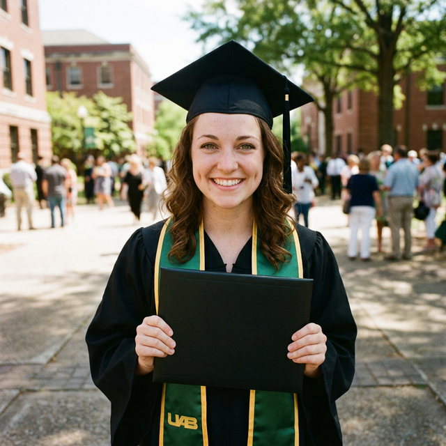 Graduation from UAB - 2015